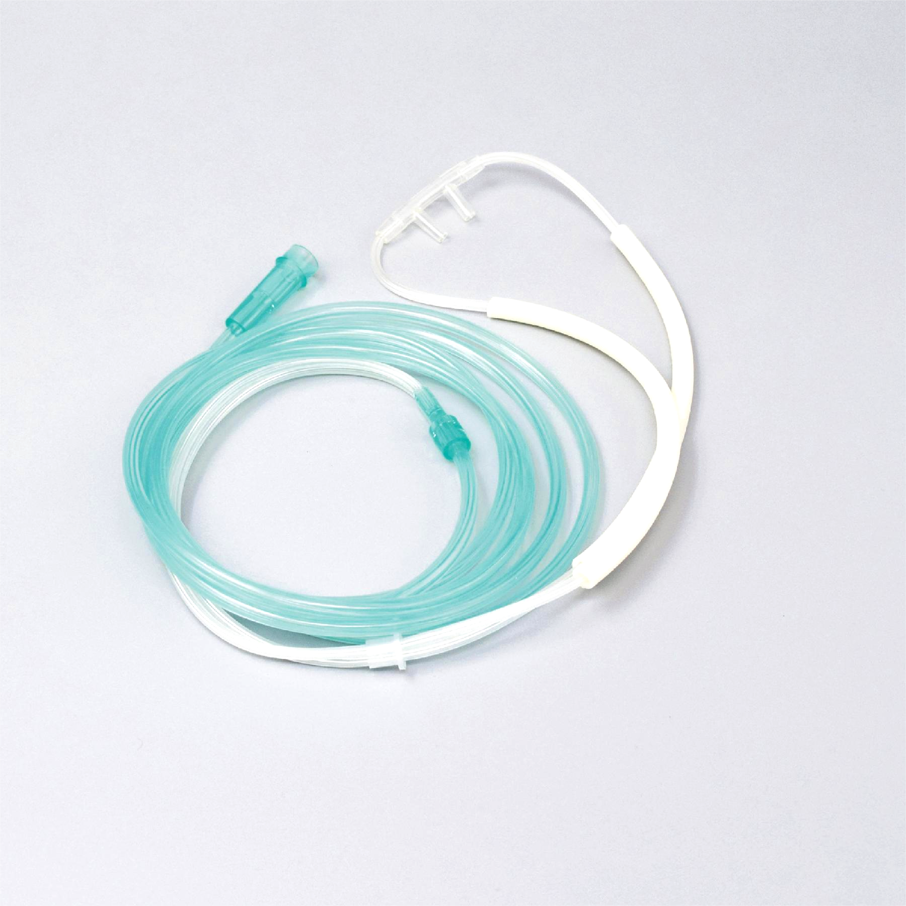 Nasal Oxygen Cannula with Silicone Rubber Earloop